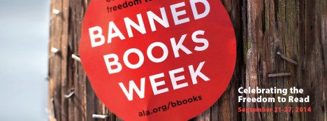 Harry Potter… Captain Underpants… Catcher in the Rye…Every year, there are hundreds of attempts to remove books from the shelves of bookstores, libraries and schools. Don’t close the book on your freedom to read by reading your favorite banned book during Banned Books Week, September 21 to 27. Visit your local library for more information, or visit http://bannedbooksweek.org/